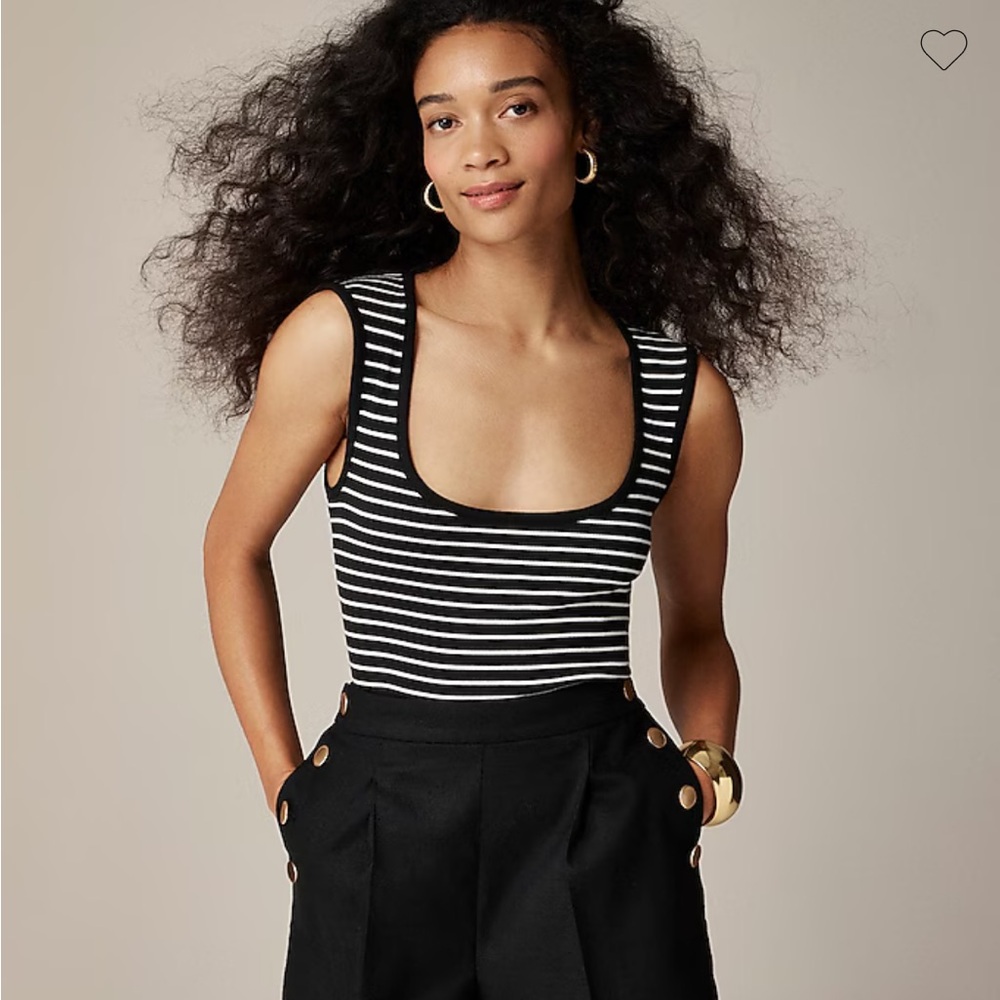 NWT J Crew Scoop Neck Tank